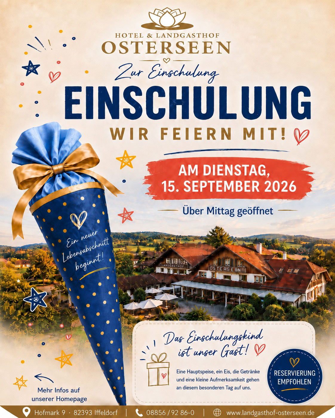 Angebot zur Einschulung